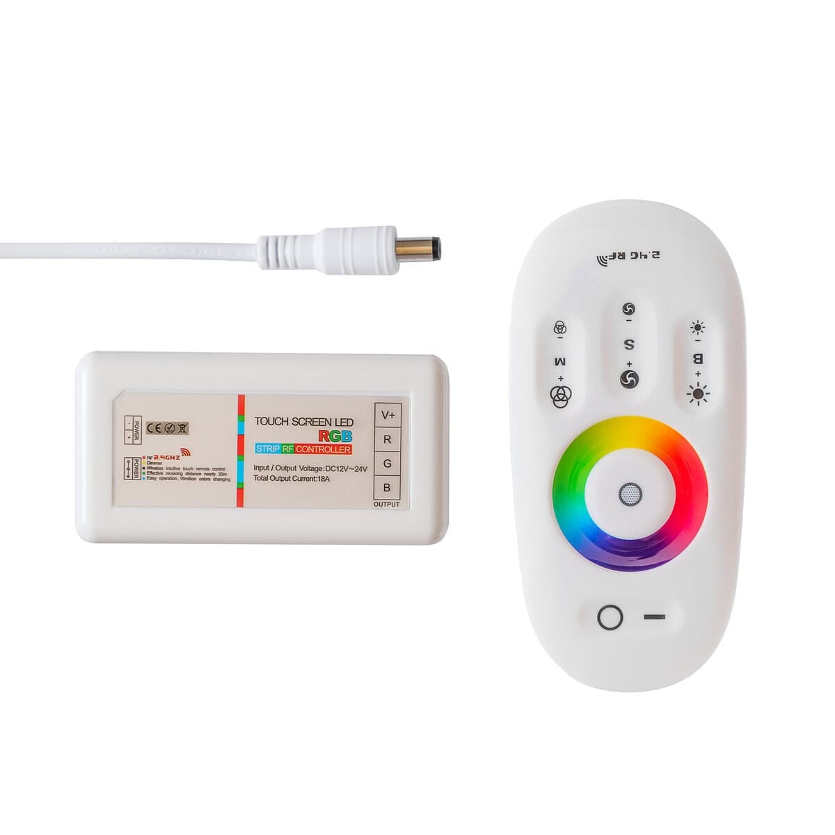 Controlador WiFi RGB-RF 2.4G con Pantalla Tactil - Imagen 4