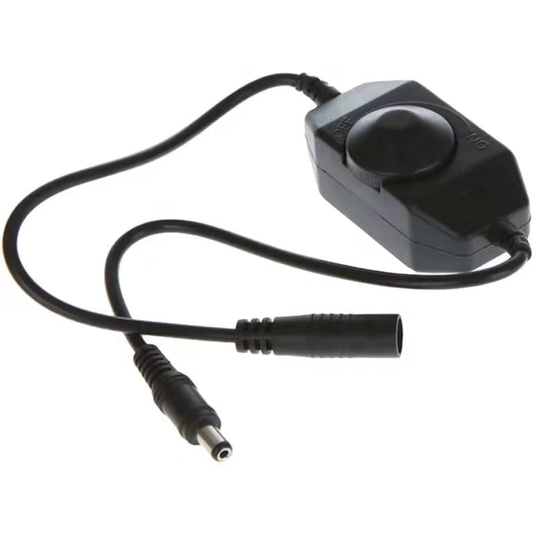 Controlador para tira LED monocolor Dimmer negro