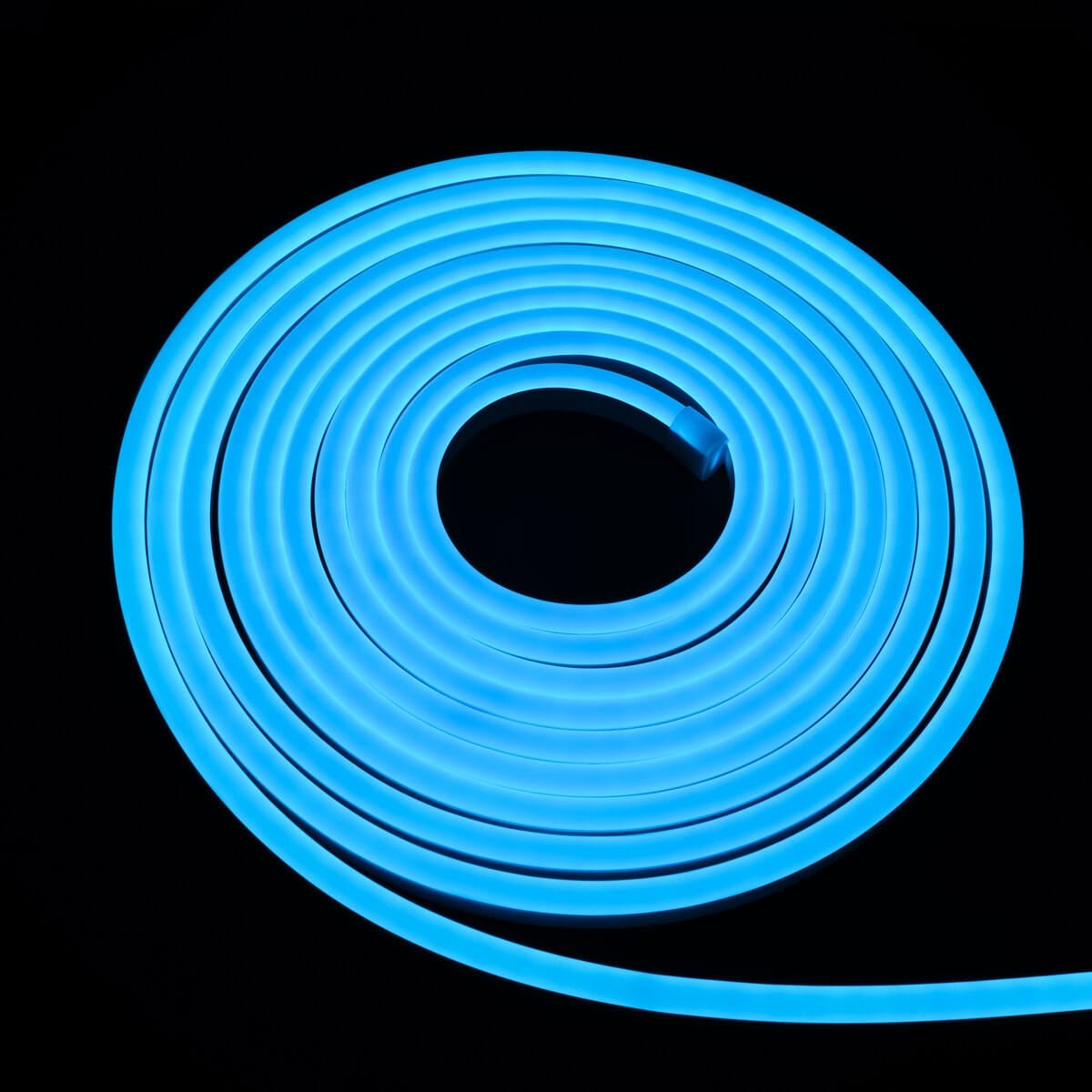 NEON LED Flexible Silicona Azul hielo, 1CM/Corte, DC12V, 6x12mm