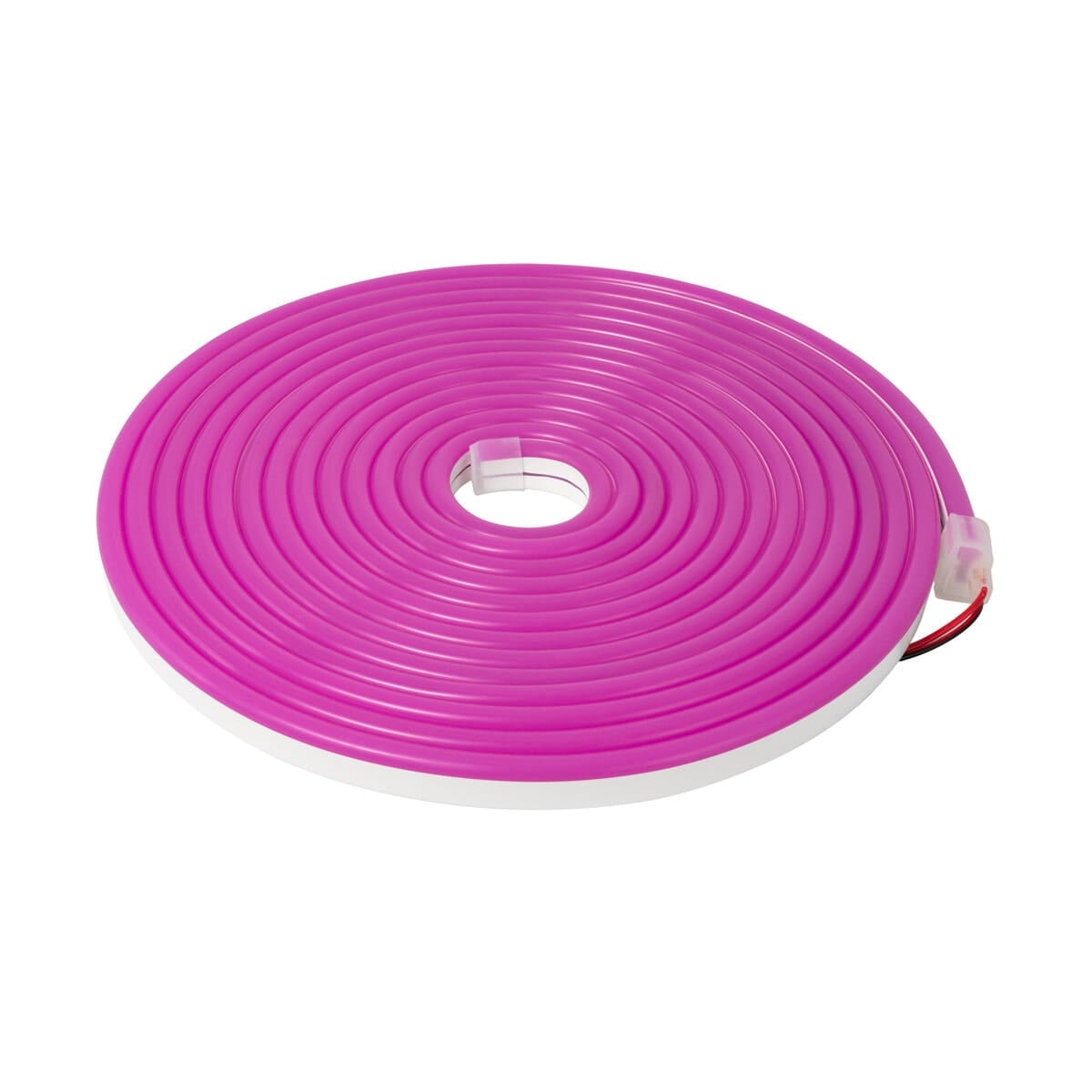 NEON LED Flexible Silicona Violeta, 1CM/Corte, DC12V, 6x12mm - Imagen 2