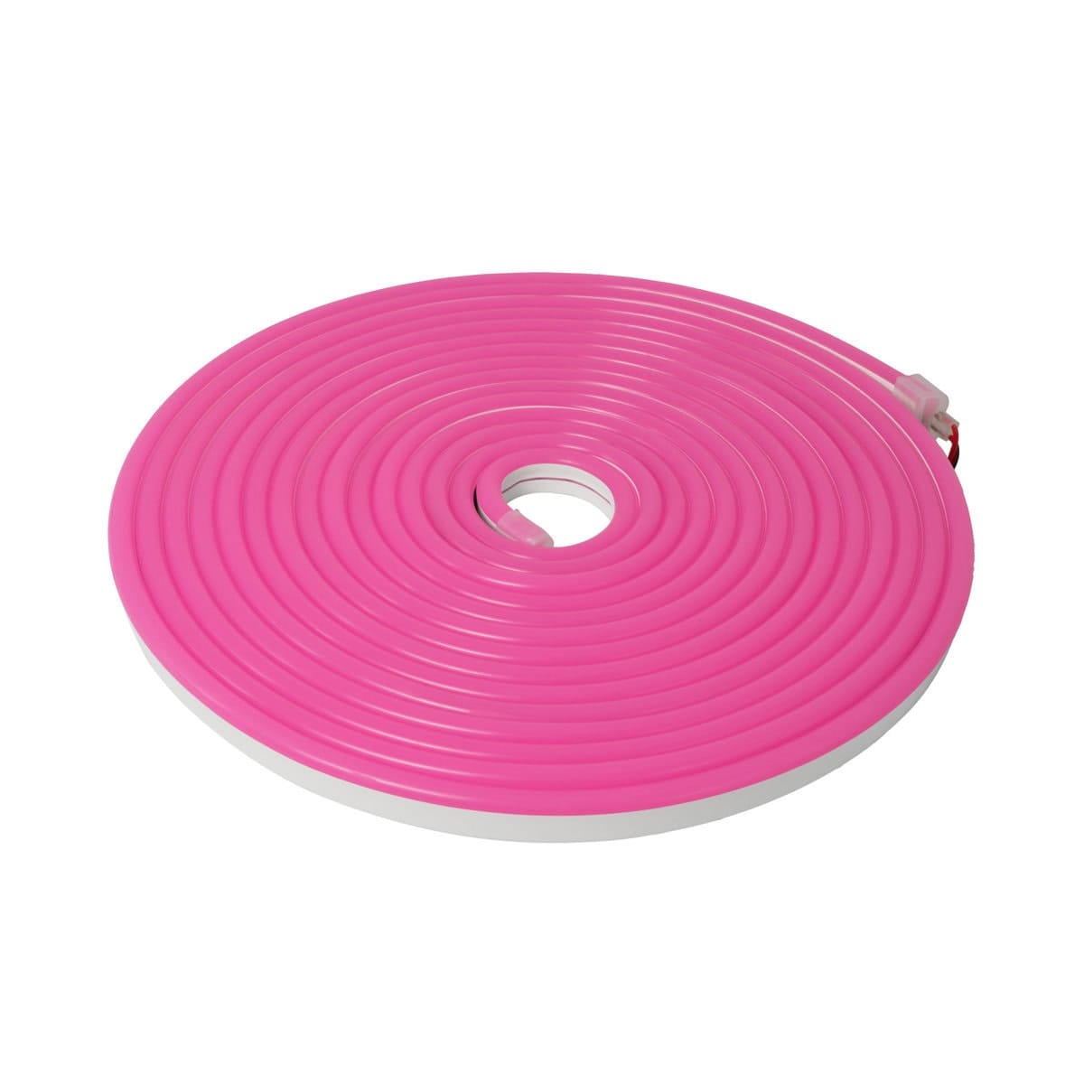 NEON LED Flexible Silicona Rosa Magenta, 1CM/Corte, DC12V, 6x12mm - Imagen 2