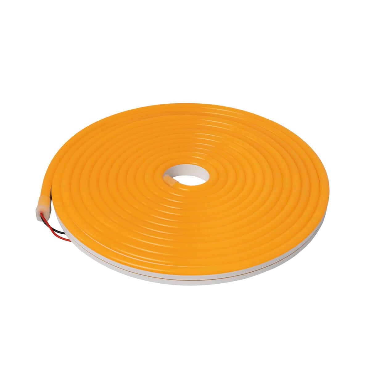 NEON LED Flexible Silicona Naranja, 1CM/Corte, DC12V, 6x12mm - Imagen 3