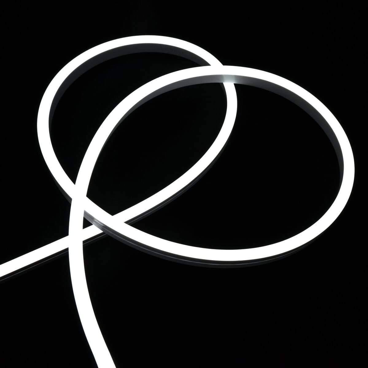 Neon Flex Silicona Blanco frío, 1CM/Corte, DC12V, 6x12mm - Imagen 3