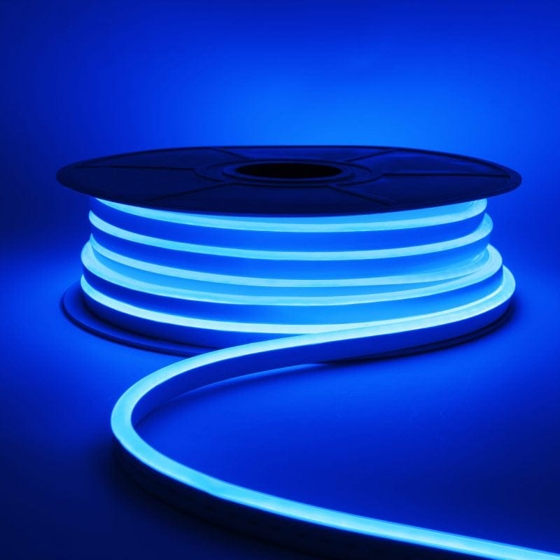 Neón Flex LED 24V DC Azul 6x12mm, 1Metro