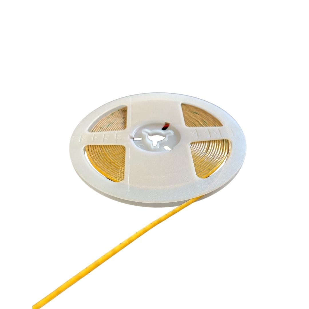 Tira LED COB 3mm 12V para iluminación profesional y decoración comercial