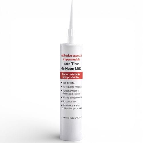 adhesivo impermeable para neón LED,